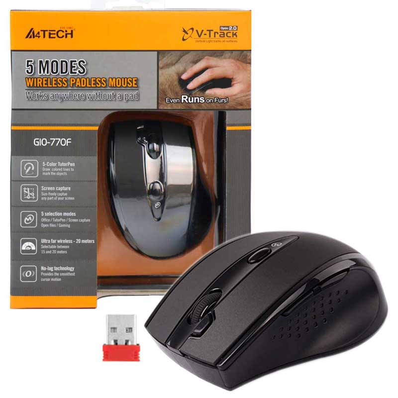موس بی سیم ایفورتک A4TECH G10-770F