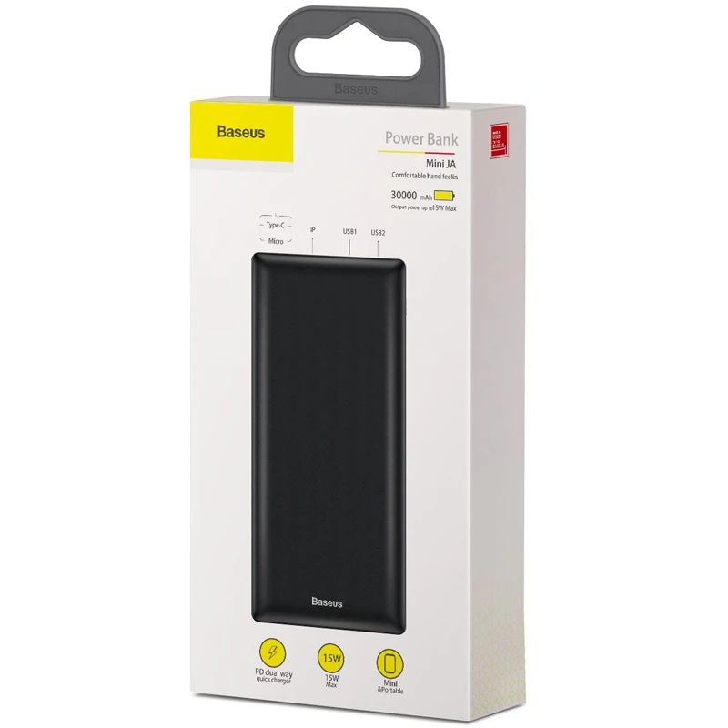 پاور بانک فست شارژ 30000 باسئوس BASEUS MINI JA X30 PPJAN-C