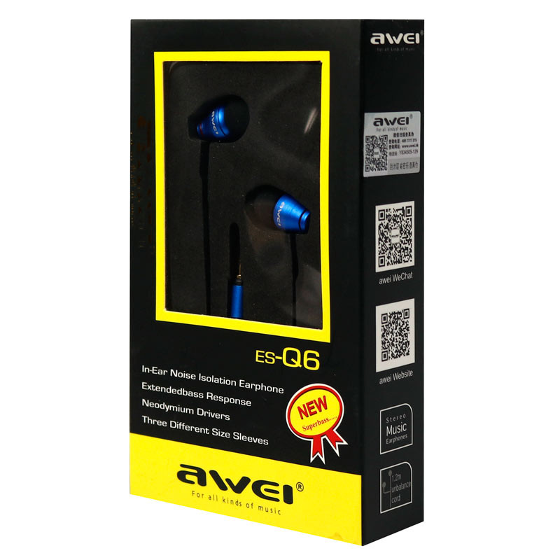 هندزفری کنفی Awei ES-Q6
