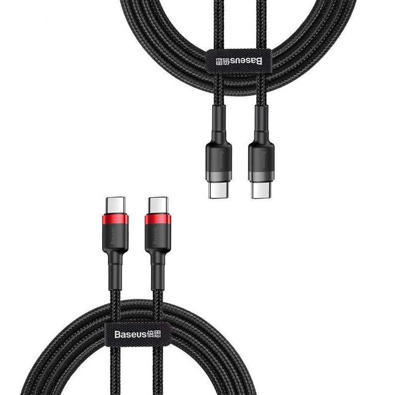 کابل تبدیل Baseus Cafule PD2.0 Type-C TO Type-C 1m