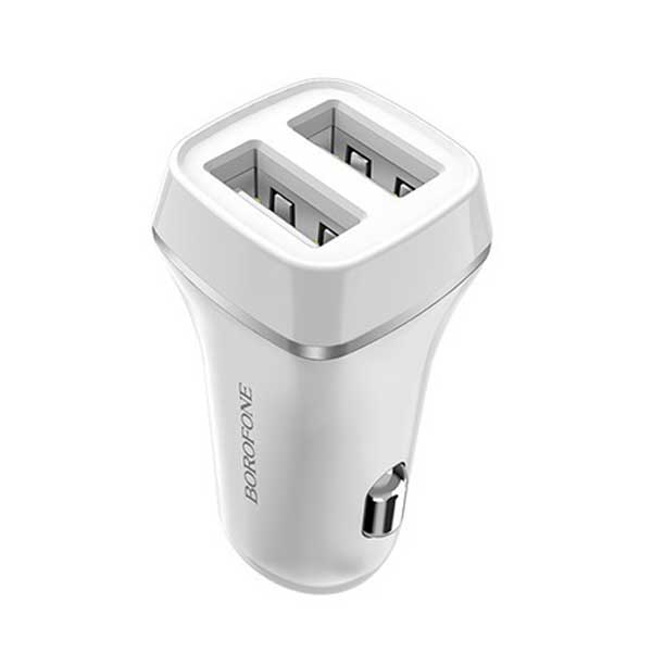 شارژر فندکی Borofone BZ2 set + کابل آیفونی