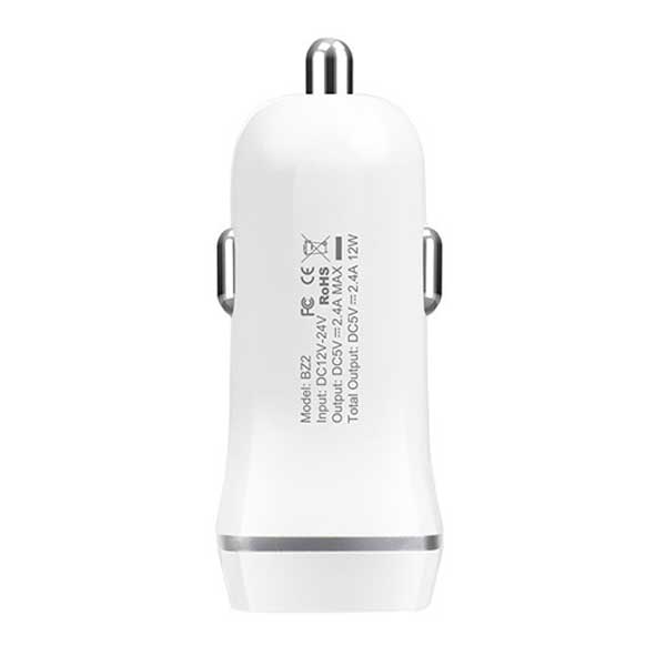 شارژر فندکی Borofone BZ2 set + کابل آیفونی