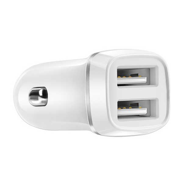 شارژر فندکی Borofone BZ2 set + کابل آیفونی