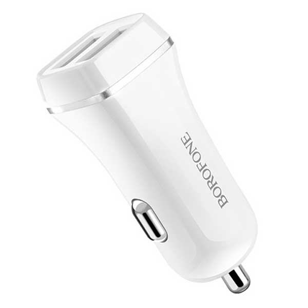 شارژر فندکی Borofone BZ2 set + کابل آیفونی