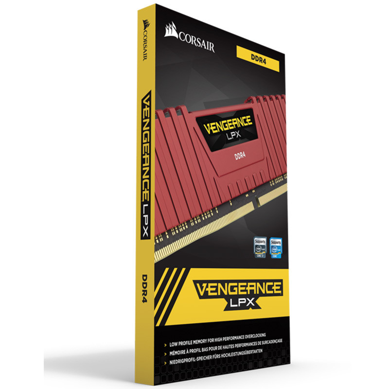 رم کامپیوتر کورسیر Corsair Vengeance LPX 16GB DDR4 3200MHz SINGLE C16