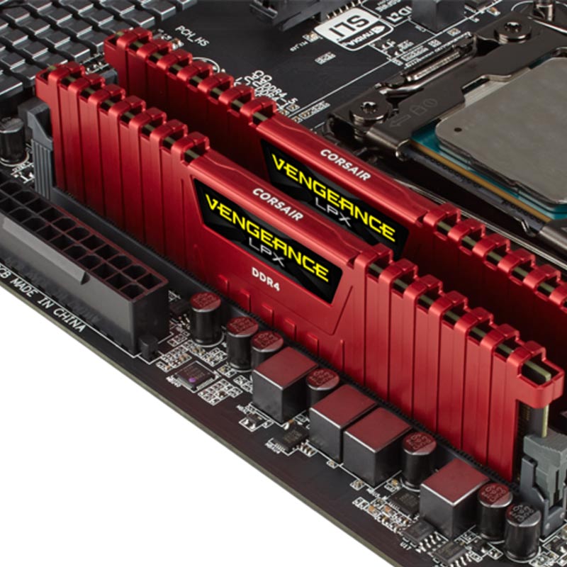رم کامپیوتر کورسیر Corsair Vengeance LPX 32GB DDR4 2400MHz C14
