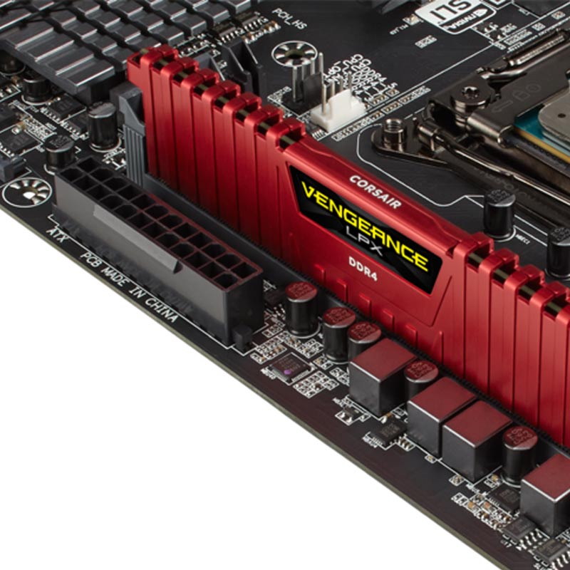 رم کامپیوتر کورسیر Corsair Vengeance LPX 8GB DDR4 2400MHz C16