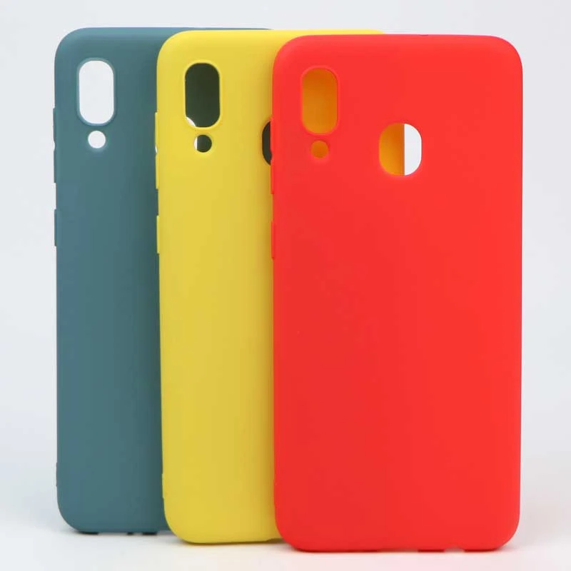 قاب ژله ای سامسونگ Galaxy A20 / A30 رنگی