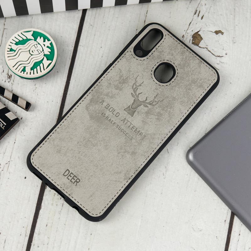قاب چرمی طرح گوزن Samsung M20