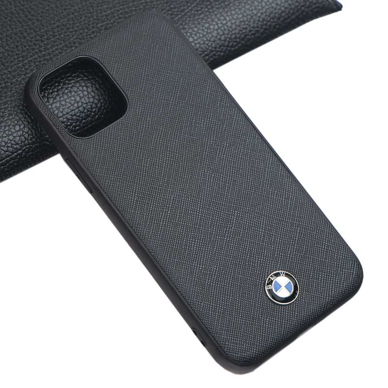 قاب چرمی سوزنی لوگوی ماشین iPhone 11 Pro