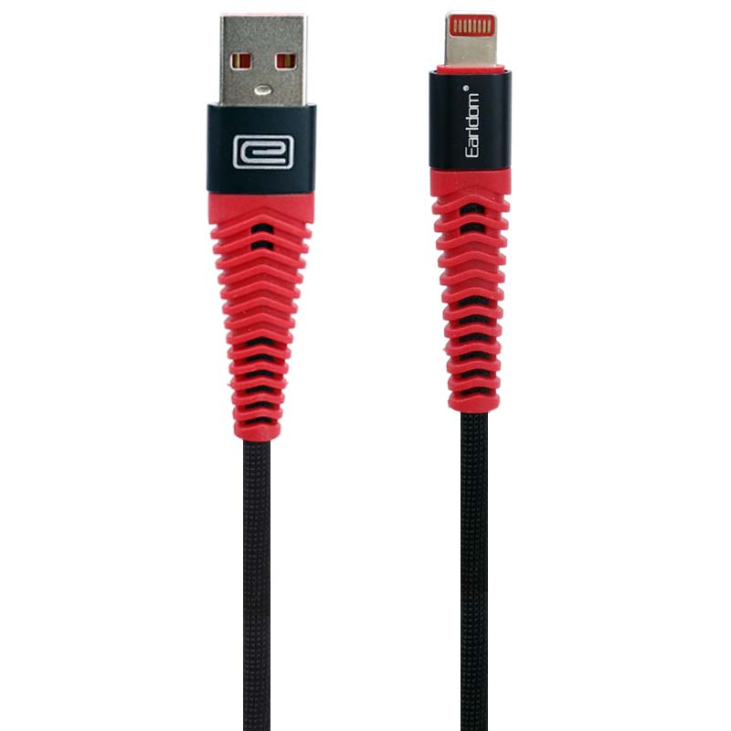 کابل آیفونی Earldom EC-060i 1m روکش دار
