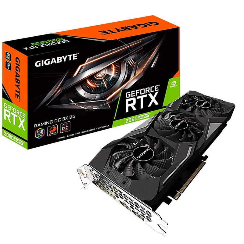کارت گرافیک GIGABYTE GEFORCE RTX 2060 SUPER GAMING OC 3X 8GB GDDR6