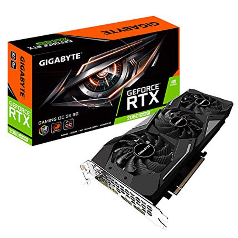 کارت گرافیک GIGABYTE GEFORCE RTX 2060 SUPER WINDFORCE OC 8GB GDDR6