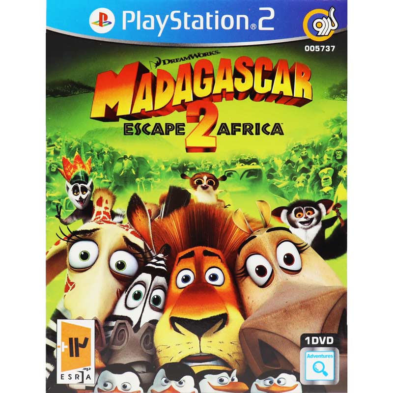 Madagascar 2 PS2 گردو