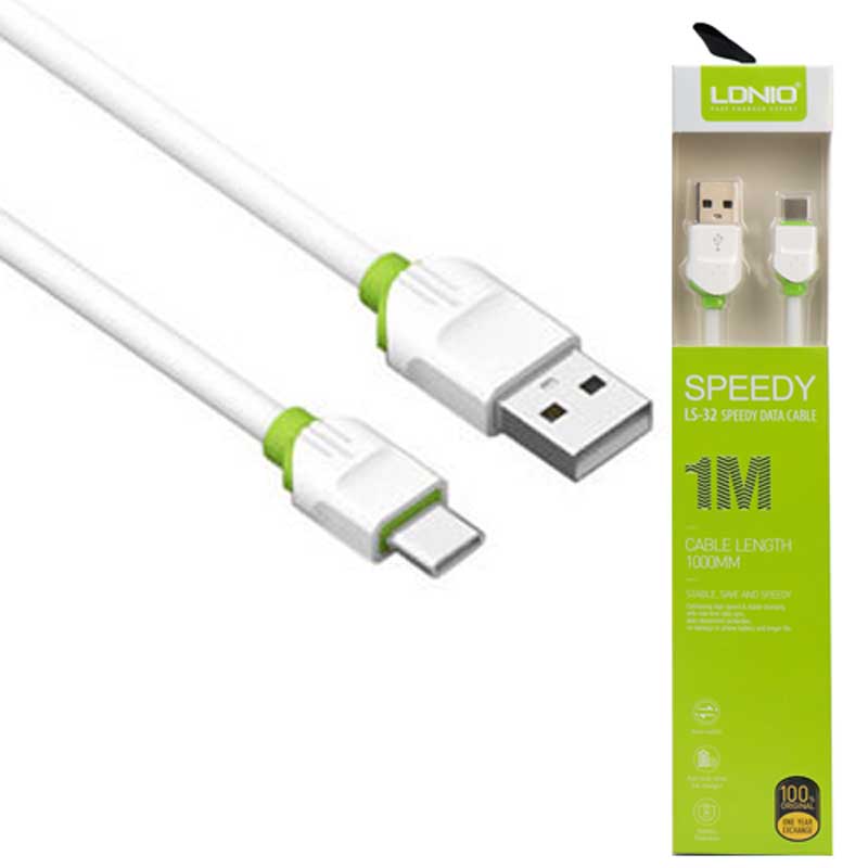 کابل LDNIO LS-32 1m Type-C