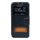 کیف چرمی سامسونگ J7 Prime مشکی