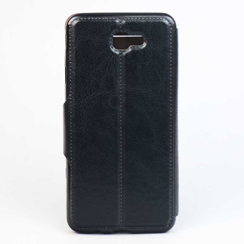 کیف چرمی سامسونگ J7 Prime مشکی