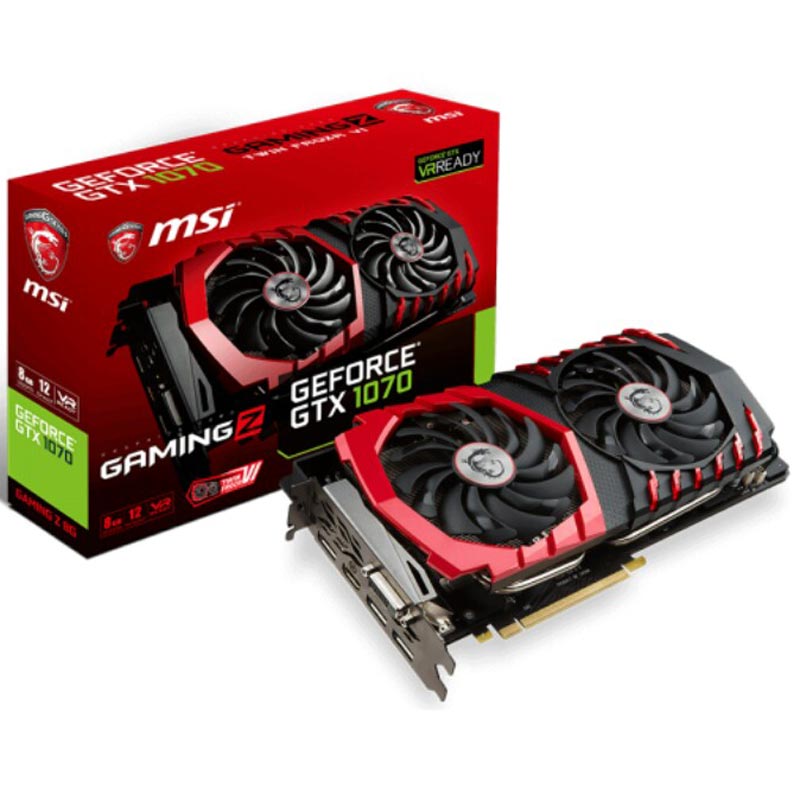 کارت گرافیک MSI GEFORCE GTX 1070 GAMING Z 8GB GDDR5