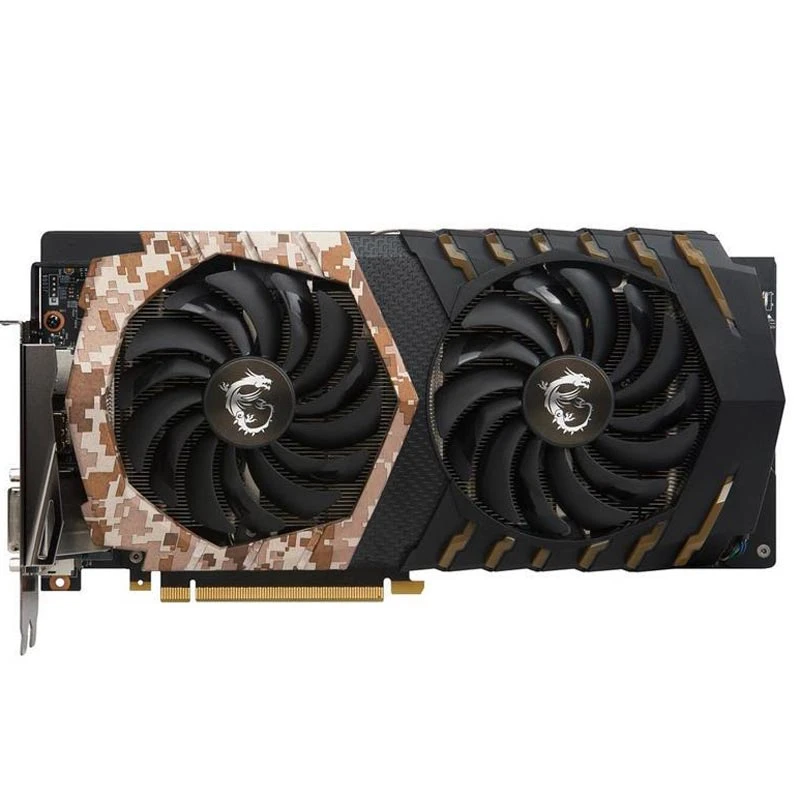 کارت گرافیک MSI GEFORCE GTX1060 CAMO SQUAD 6GB GDDR5