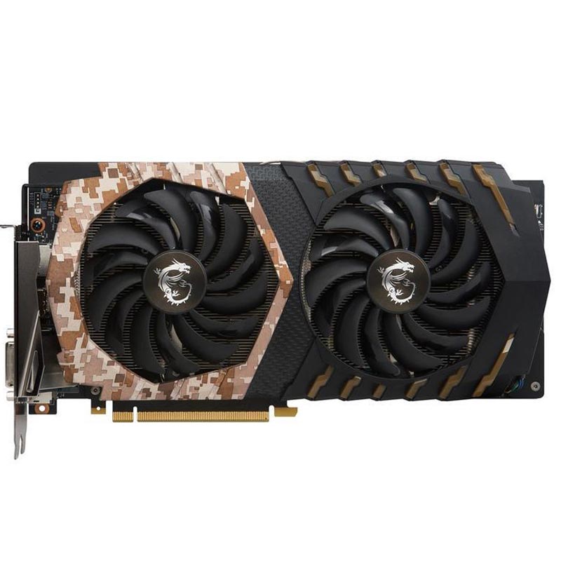 کارت گرافیک MSI GEFORCE GTX1060 CAMO SQUAD 6GB GDDR5