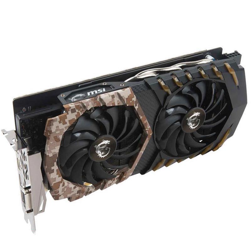 کارت گرافیک MSI GEFORCE GTX1060 CAMO SQUAD 6GB GDDR5