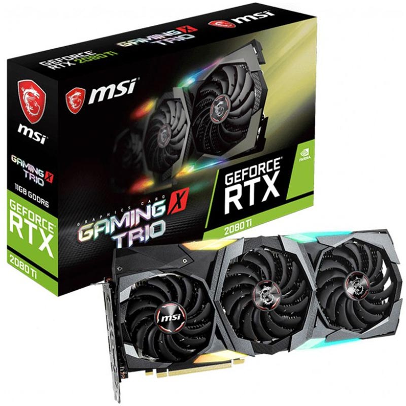 کارت گرافیک MSI GEFORCE RTX 2080 GAMING X TRIO 8GB GDDR6
