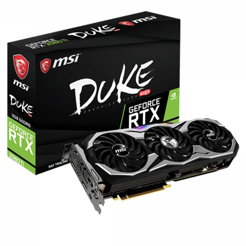 کارت گرافیک MSI GEFORCE RTX2080 Ti DUKE 11GB GDDR6