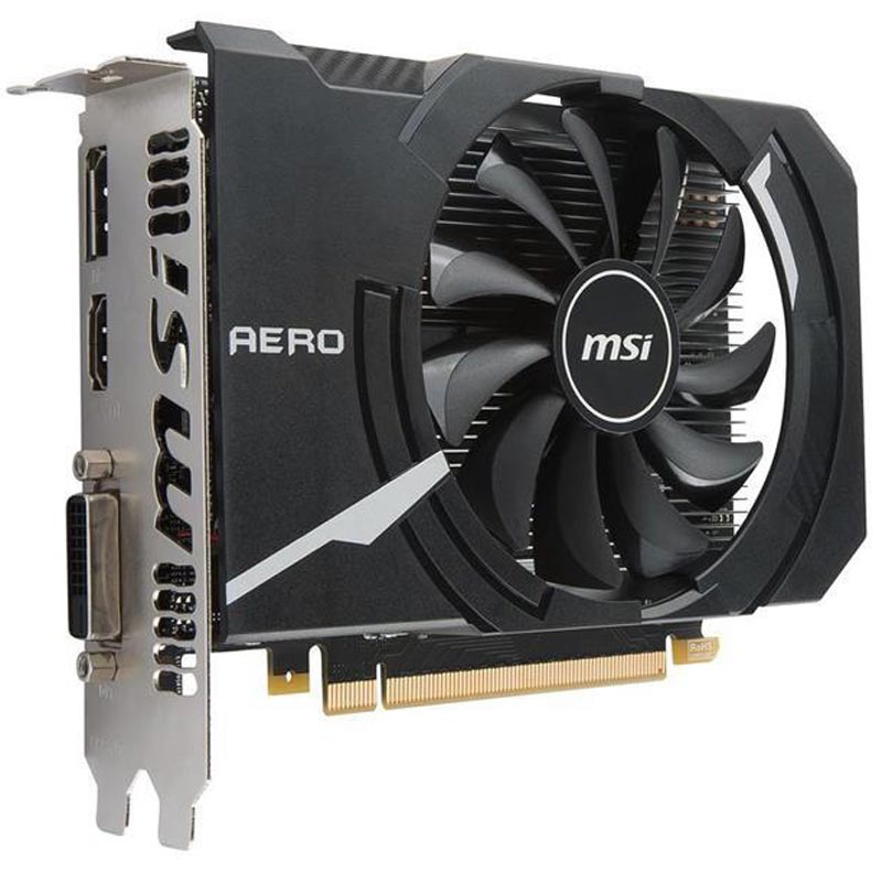 کارت گرافیک MSI GTX1050 TI AERO ITX 4GB OC GDDR5