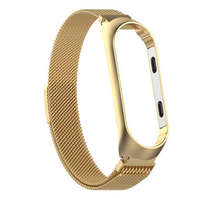 بند فلزی دستبند سلامتی Mi Band 3 / 4 Milanese