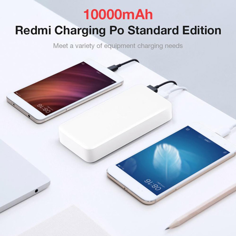 پاور بانک 10000 شیائومی نسخه چین Redmi PB100LZM سفید