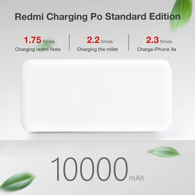 پاور بانک 10000 شیائومی نسخه چین Redmi PB100LZM سفید