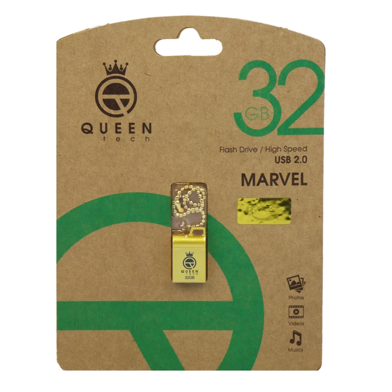 فلش 32 گیگ کوئین تک QUEEN TECH Marvel