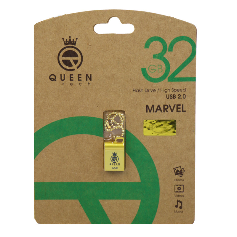 فلش 32 گیگ کوئین تک QUEEN TECH Marvel