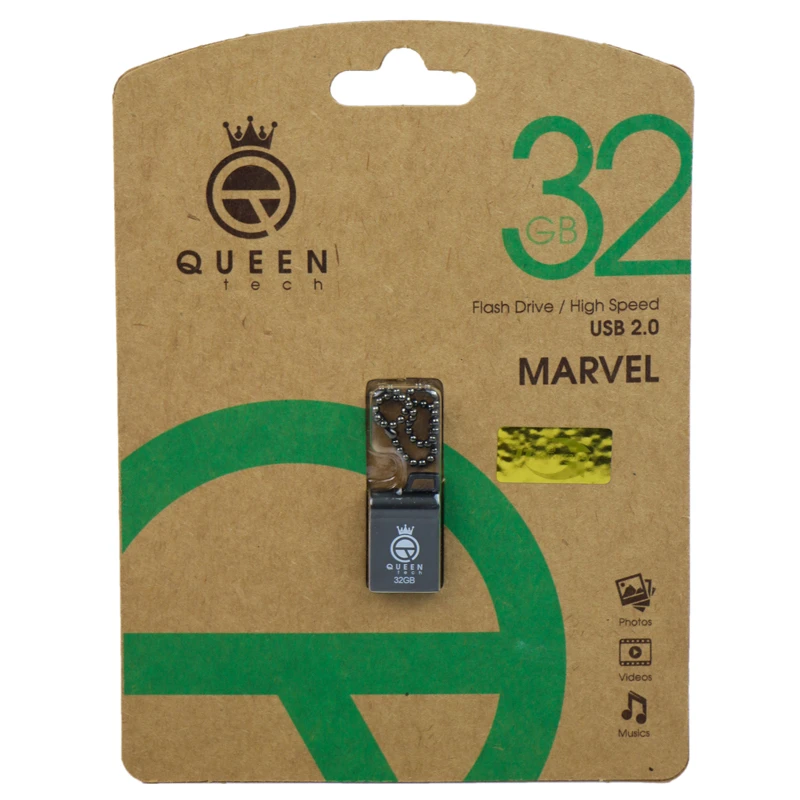 فلش 32 گیگ کوئین تک QUEEN TECH Marvel