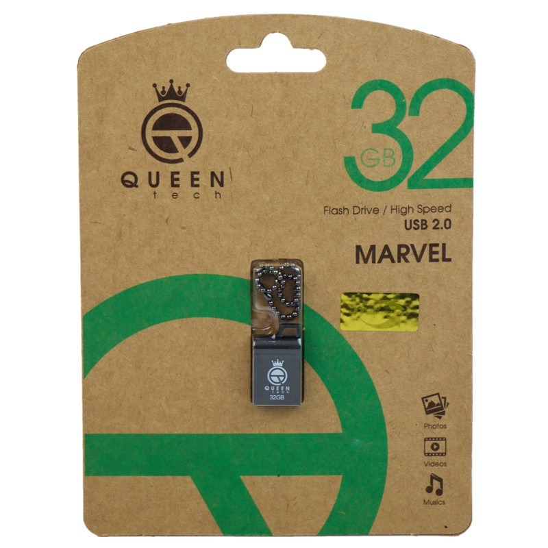 فلش 32 گیگ کوئین تک QUEEN TECH Marvel