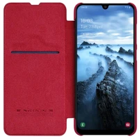 کیف چرمی اورجینال QIN نیلکین SAMSUNG Galaxy A70s