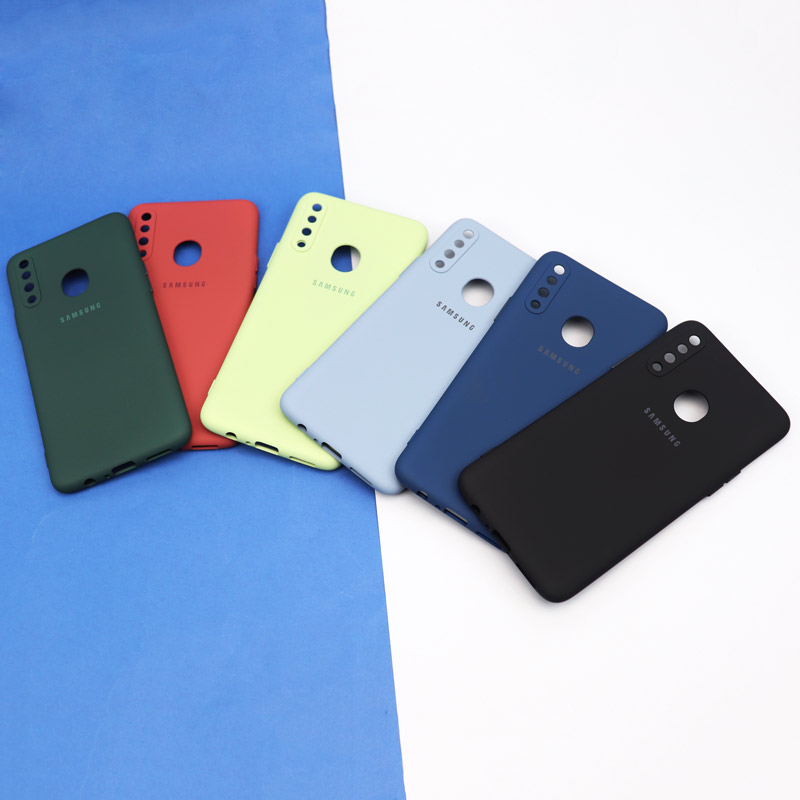 قاب طرح سیلیکونی محافظ لنزدار Samsung Galaxy A20s