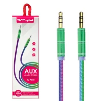 کابل روکش فلزی TSCO AU21 AUX 1m 