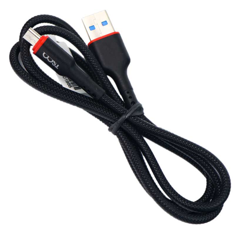 کابل میکرو یو اس بی 2.1 آمپر تسکو TC A105 طول 1 متر