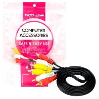 کابل 3 به 3 TSCO TC12 AV RCA