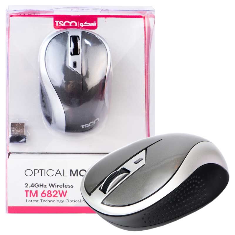 موس بی سیم TSCO TM 682W مشکی