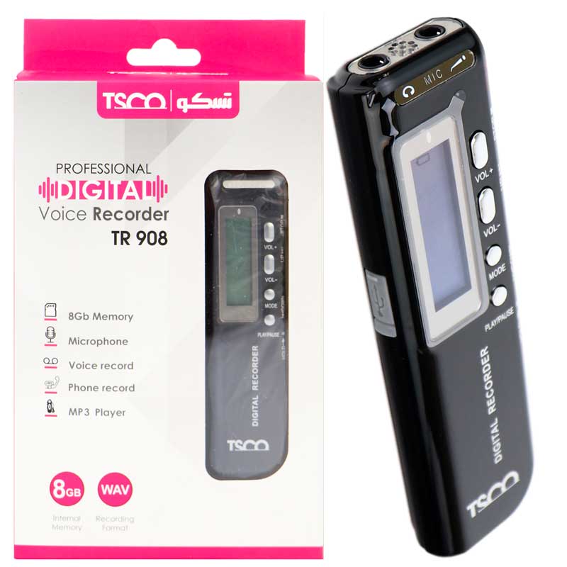 رکوردر TSCO TR908 8GB