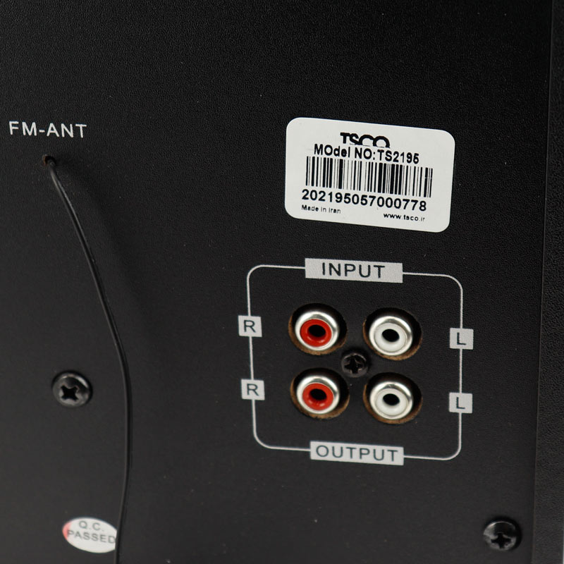 اسپیکر بلوتوثی رم و فلش خور TSCO TS 2195 + ریموت کنترل