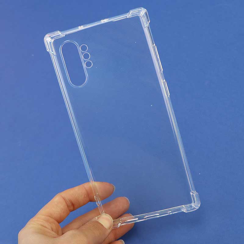 قاب ژله ای ضربه گیر بی رنگ Samsung Note 10 Plus