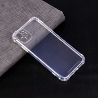 قاب ژله ای ضربه گیر بی رنگ محافظ لنزدار iPhone 11
