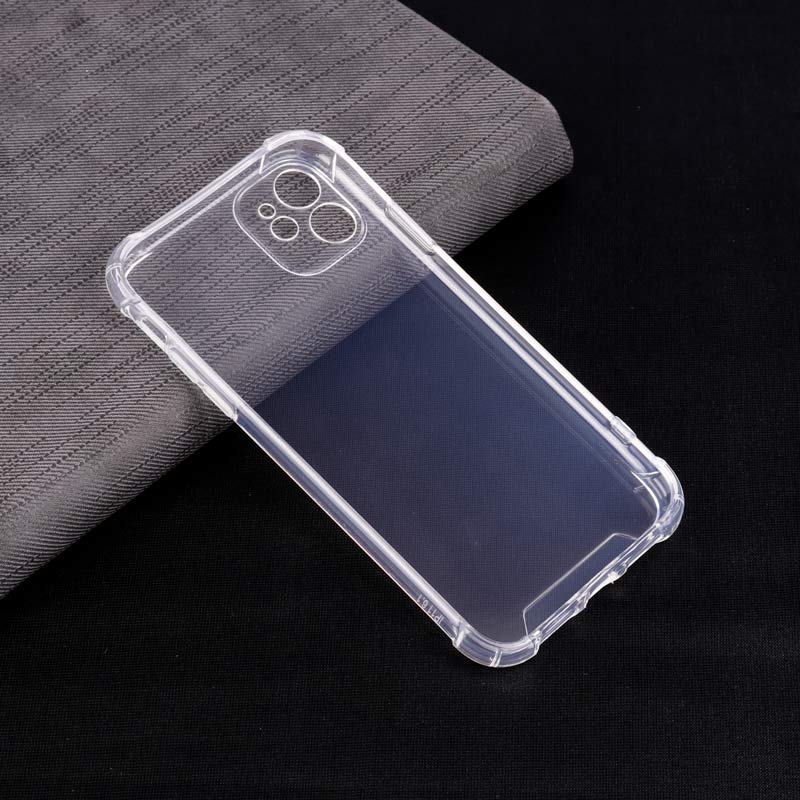 قاب ژله ای ضربه گیر بی رنگ محافظ لنزدار iPhone 11