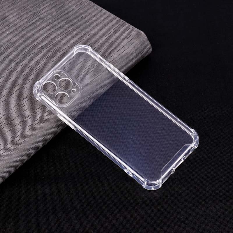 قاب ژله ای ضربه گیر بی رنگ محافظ لنزدار iPhone 11 Pro