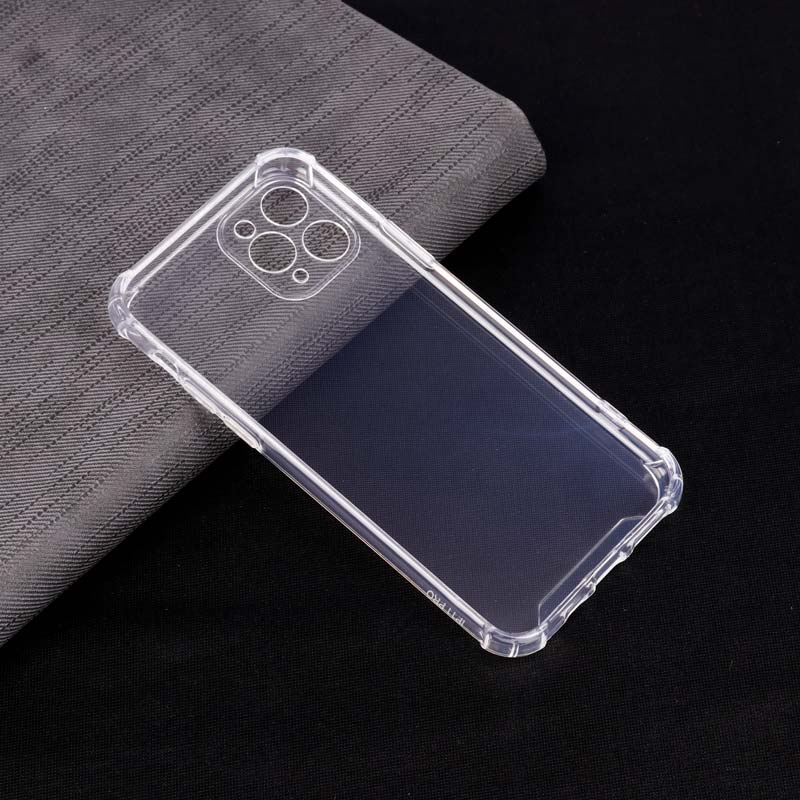 قاب ژله ای ضربه گیر بی رنگ محافظ لنزدار iPhone 11 Pro