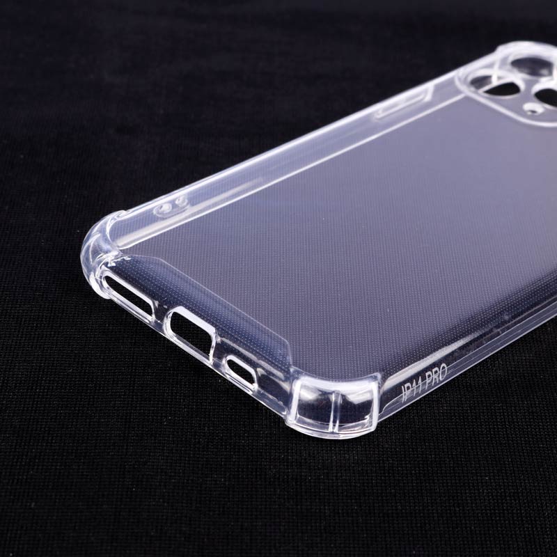 قاب ژله ای ضربه گیر بی رنگ محافظ لنزدار iPhone 11 Pro