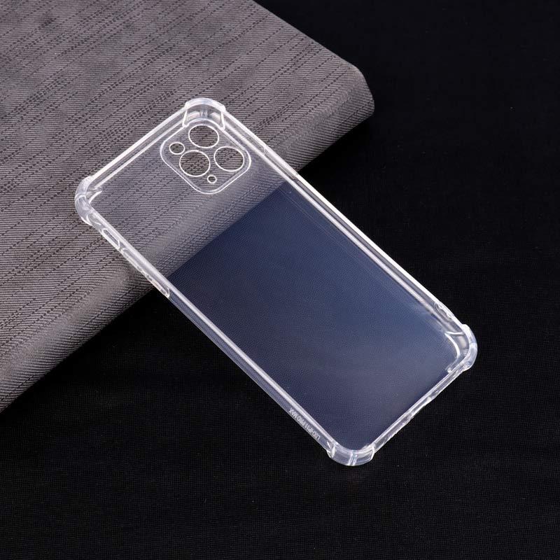 قاب ژله ای ضربه گیر بی رنگ محافظ لنزدار iPhone 11 Pro Max